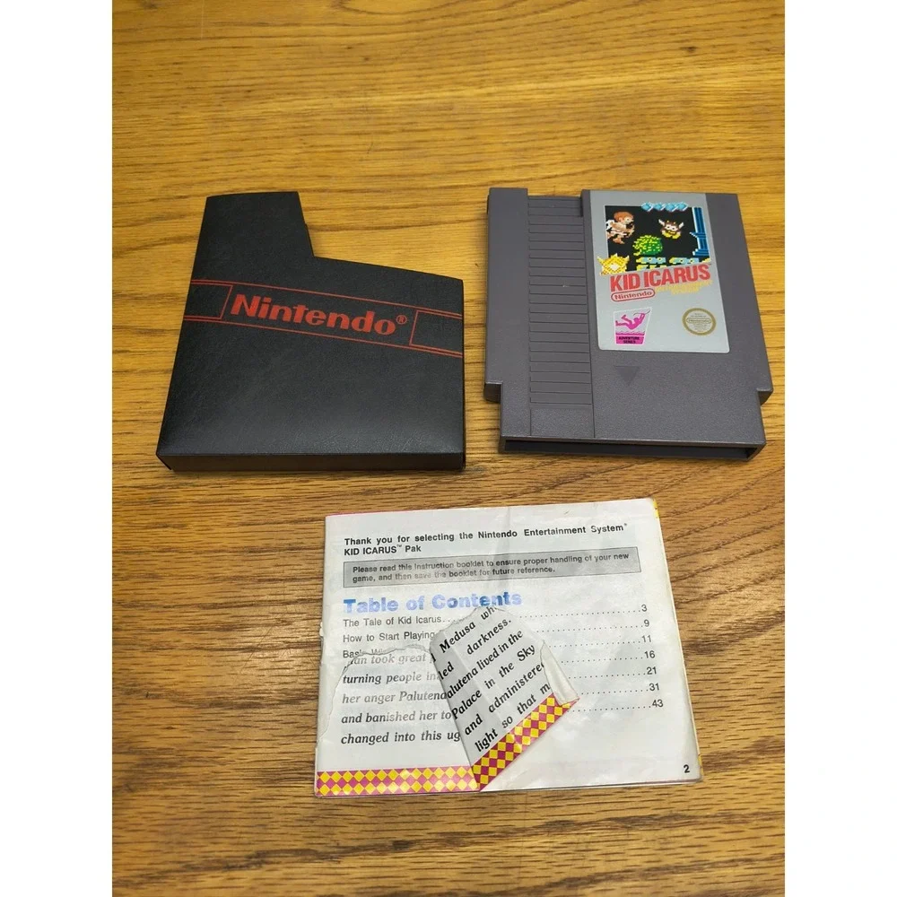 KID ICARUS -- NES Nintendo Original Classic Authentic Fun 5 Screw Game
